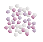 Mini Confetti / Lentilles Roze Assortiment Gelakt