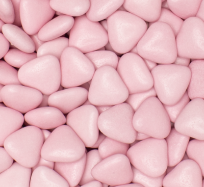 Dwerghartjes / Coeurs Nains Fuchsia Gelakt