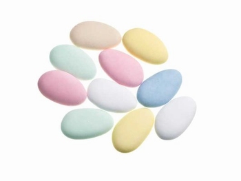 Suikerbonen / Dragees Assortiment 6 Mat