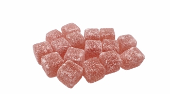 Gom Blokjes Roos 1 kg