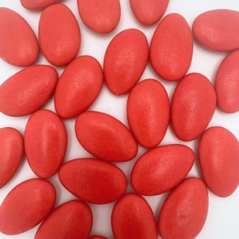 Suikerbonen / Dragees Roestrood Gelakt