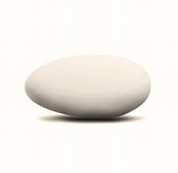 Suikerbonen / Dragees Snow White Mat (Lichte Crème Kleur)