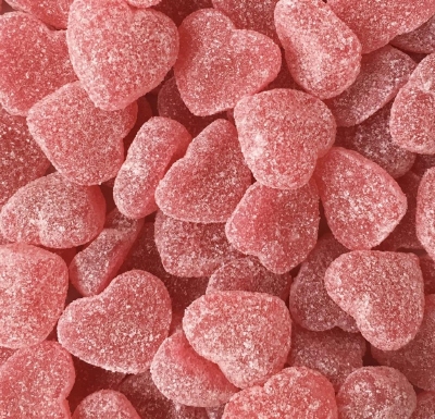 Haribo Frambozenhartjes 4g - 1 kg