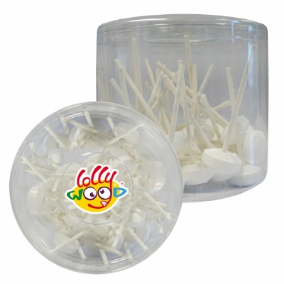 Lollywood Dextrose Lollies Wit in Tubo - 500 Gram