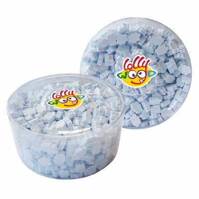 Lollywood Dextrose Wolken Blauw in Tubo - 850 Gram