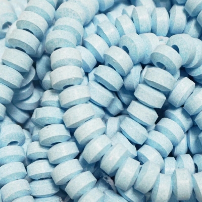 Lollywood Snoepkettingen Blauw - 500 gram