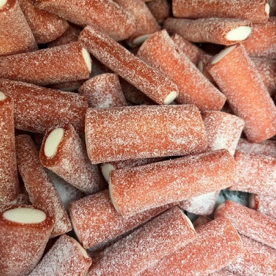 Lollywood Zure Aardbeistaafjes XL - 1 kg