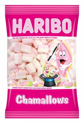 Haribo Chamallows Speckies Wit-Roze - 1 kg