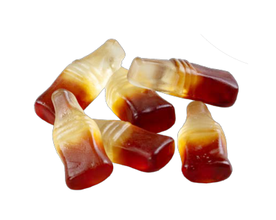 Jelly Stick Cola Flesjes - 1 kg