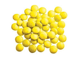 Mini Confetti / Lentilles Kanarie Gelakt