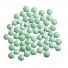 Mini Confetti / Lentilles Watergroen Gelakt (Munt Kleur)